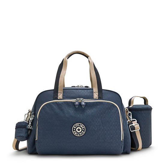 Kipling Camama Printed Diaper Bag Vesker Blå | NO 1964PJ